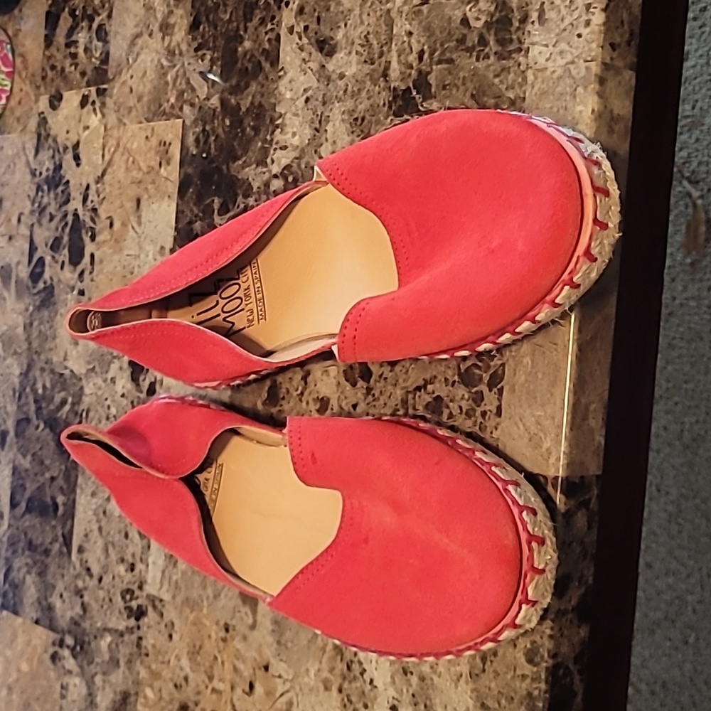 Miz Mooz Cruz Suede Espadrille Flats - Picture 2 of 8